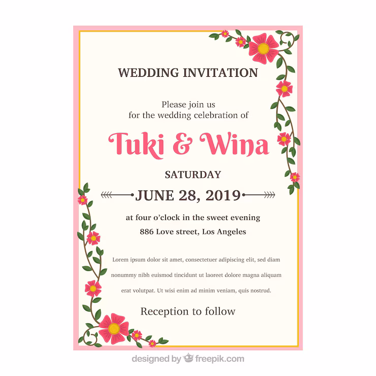 wedding-card-invitation-with-flowers_23-2147769395